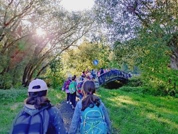 Erster Wandertag der dritten Klassen